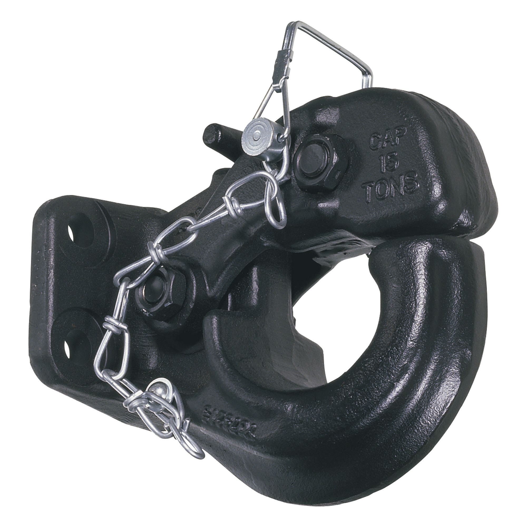 Buyers Products, 20 Ton Pintle Hook Hitch Mount Kit Fits 2in. - 3in. Lunette Eyes, Model# 10042